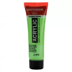 Amsterdam All Acrylics Standard Series Acrylic Tube 20 ml Reflex green 672
