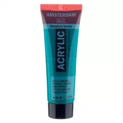 Amsterdam All Acrylics Standard Series Acrylic Tube 20 ml Phthalo green 675