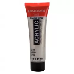 Amsterdam All Acrylics Standard Series Acrylic Tube 20 ml Silver 800