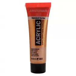 Amsterdam All Acrylics Standard Series Acrylic Tube 20 ml Deep Gold 803