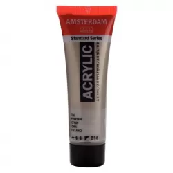 Amsterdam All Acrylics Standard Series Acrylic Tube 20 ml Pewter 815