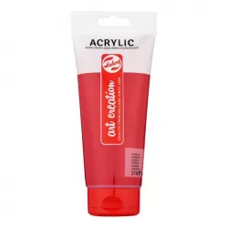 Talens Art Creation Acrylic Colour Tube 200 ml Carmine 318