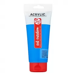 Talens Art Creation Acrylic Colour Tube 200 ml Primary Cyan 572