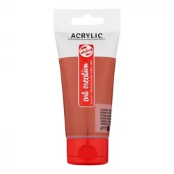 Talens Art Creation Acrylic Colour Tube 75 ml Burnt Sienna 411