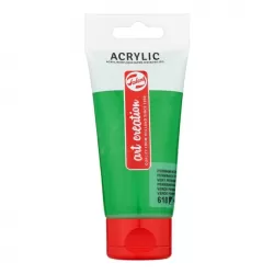 Talens Art Creation Acrylic Colour Tube 75 ml Permanent Green Light 618