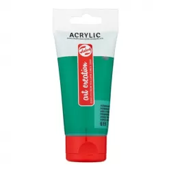 Talens Art Creation Acrylic Colour Tube 75 ml Permanent Green Deep 619