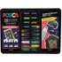Posca Markers Metal Box, Groovy Colours, Set of 20pcs