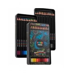 Uni Posca Colored Pencils Set of 36