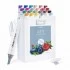 OHUHU Kaala Alcohol Art Markers Set 24 basic colours Chisel & Fine