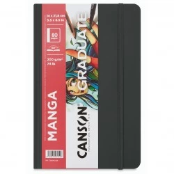 Canson Graduate 21.6x27.9cm Manga Sketchbook 200gsm
