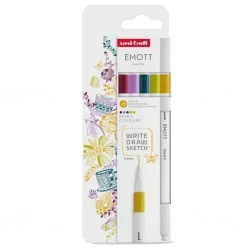 Uni-ball EMOTT Set of 5 Retro Colours