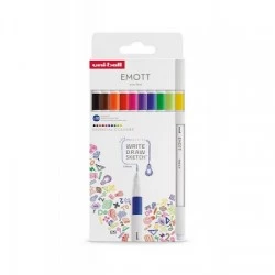 Uni-ball EMOTT Set of 10 Essential Colours