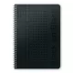 BLACK ΟΝ BLACK Τετράδιο Σπιράλ Wirelock B5/17Χ25 5 Θέματα 150 Φύλλα 6τμχ