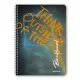 BLACKBOARD Τετράδιο Σπιράλ Wirelock B5/17Χ25 2 Θέματα (10τμχ)