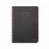 COVER Τετράδιο Σπιράλ Wirelock Β5/17Χ25 4 Θέματα 120 Φύλλα 6τμχ Μαύρο