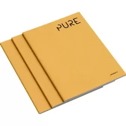 PURE Τετράδιο Καρφίτσα Α4/21Χ29 50Φ 10τμχ