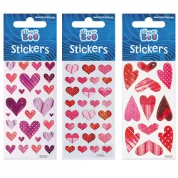 Glitter Stickers 7X18 ΚΑΡΔΟΥΛΕΣ