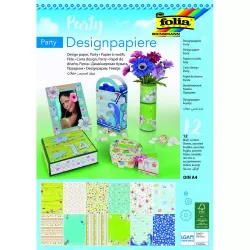 Μπλοκ Χαρτιά Glitter, A4, 12 τμχ 165 γρ,  Party
