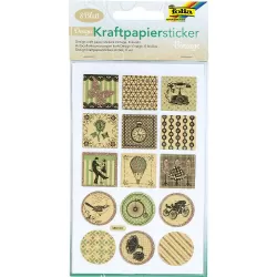 Σετ Αυτοκόλλητα Craft Paper, 8 Φύλλα 10X16 εκ, VINTAGE