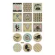 Σετ Αυτοκόλλητα Craft Paper, 8 Φύλλα 10X16 εκ, VINTAGE