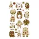 Σετ Αυτοκόλλητα Craft Paper, 8 Φύλλα 10X16 εκ, TREND