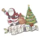 Σετ Αυτοκόλλητα 3D-card Topper Kit-XMAS, 20 motive