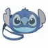 Τσάντα Χιαστί από Δερματίνη DISNEY Lilo & Stitch