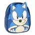 Απαλή Τσάντα Πλάτης 22εκ Παιδικού Σταθμού SONIC THE HEDGEHOG