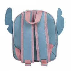 Παιδική Τσάντα Πλάτης 3D DISNEY Lilo & Stitch Stitch με Ροζ Αυτιά