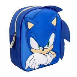 Παιδική Τσάντα Πλάτης 3D 27εκ SONIC THE HEDGEHOG