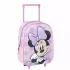 3D Τσάντα Πλάτης-Τρόλεϊ 31εκ Νηπιαγωγείου DISNEY Minnie Mouse