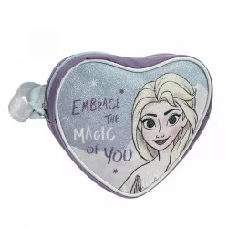 Τσαντάκι Ώμου 14εκ σε σχήμα Καρδιάς DISNEY Frozen