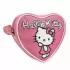Τσαντάκι Ώμου 14εκ σε σχήμα Καρδιάς HELLO KITTY
