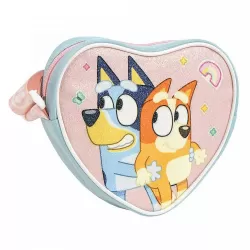 Τσαντάκι Ώμου 14εκ σε σχήμα Καρδιάς BLUEY