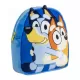 Απαλή Τσάντα Πλάτης 22εκ Παιδικού Σταθμού BLUEY Μπλε