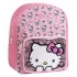 Παιδική Τσάντα Πλάτης 30εκ με Διάφανη Τσέπη HELLO KITTY