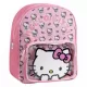 Παιδική Τσάντα Πλάτης 30εκ με Διάφανη Τσέπη HELLO KITTY