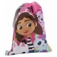 Τσάντα Πάνινη με Κορδόνια 27X33 GABBY'S DOLLHOUSE