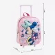 3D Τσάντα Πλάτης-Τρόλεϊ 31εκ Νηπιαγωγείου DISNEY Minnie Mouse