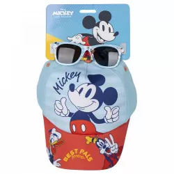Σετ με Παιδικό Καπέλο Μ-51εκ & Γυαλιά Ηλίου DISNEY Mickey Mouse