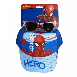 Σετ με Καπέλο Τζόκεϊ 53εκ & Γυαλιά Ηλίου MARVEL SPIDERMAN Hero