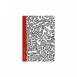 CDA KEITH HARING Christmas Σημειωματάριο Τελίτσες A5/15X21 120 φύλλα