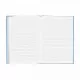 CDA COLORMAT-X Σημειωματάριο Ριγέ A5/15X21 120 φύλλα Τιρκουάζ