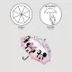 Ομπρέλα Φυσαλίδα 45εκ με άνοιγμα 71εκ DISNEY Minnie Mouse