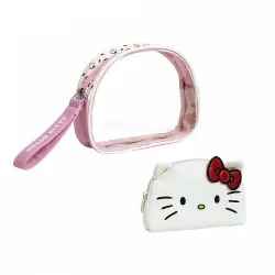 Διάφανο Νεσεσέρ Ταξιδιού με Τσαντάκι HELLO KITTY