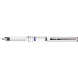 Ball pen LINC AXO/μπλε, άσπρο σώμα, κουτί 12τμχ