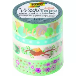Ταινία Washi, Σετ 4τμχ, Χρυσοτυπία Άνοιξη Ι