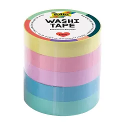 Ταινία Washi, Σετ 5 Τεμ., "Παστέλ" 5 Χρώματα