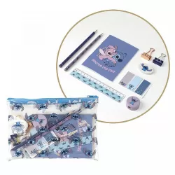 Σούπερ Σχολικό Σετ με 12 Είδη Γραφείου DISNEY Lilo & Stitch
