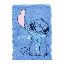 Premium Μαλλιαρό Τετράδιο Α5 DISNEY Lilo & Stitch